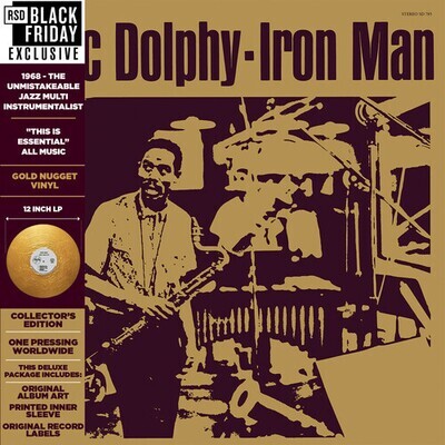 Eric Dolphy – Iron Man LP gold nugget vinyl