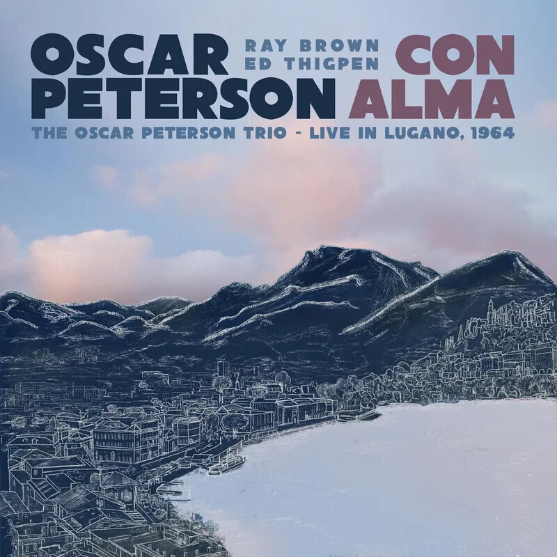 Oscar Peterson – Con Alma: The Oscar Peterson Trio – Live In Lugano, 1964 LP light blue