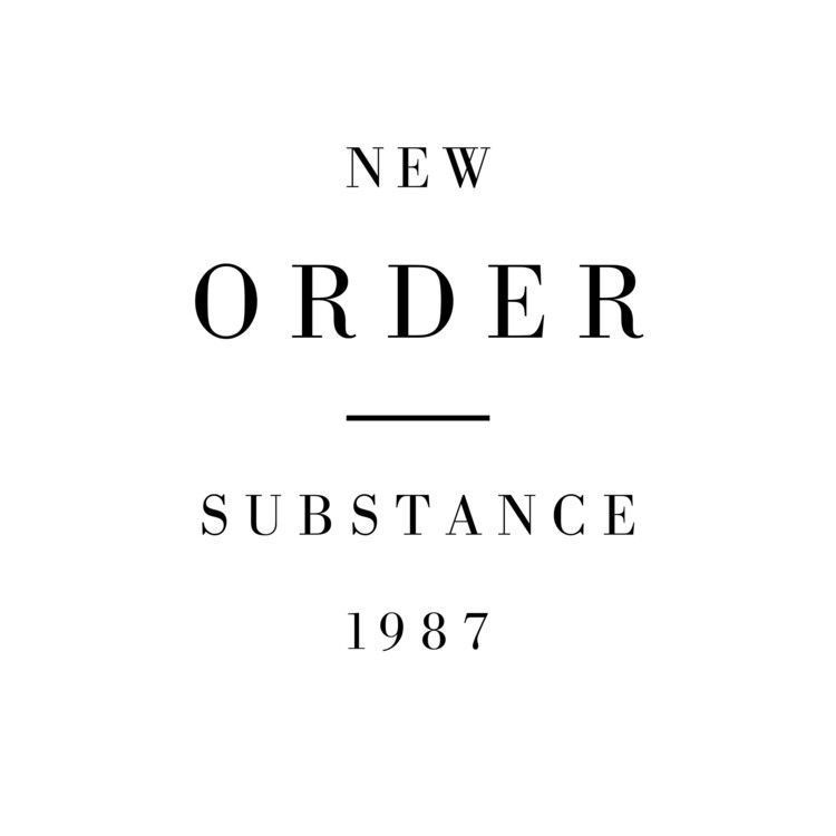 New Order ‎– Substance LP red / blue