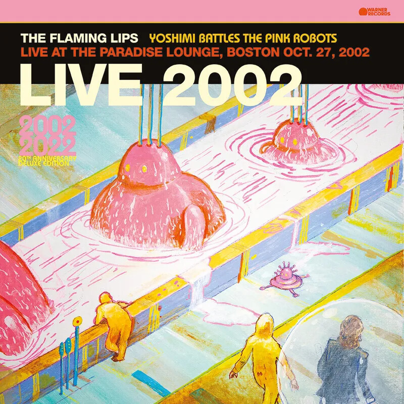 Flaming Lips – Yoshimi Battles The Pink Robots Live At The Paradise Lounge, Boston Oct. 27, 2002 LP pink