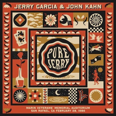 Jerry Garcia, John Kahn – Pure Jerry: Marin Veterans’ Memorial Auditorium San Rafael, CA February 28, 1986 LP gold