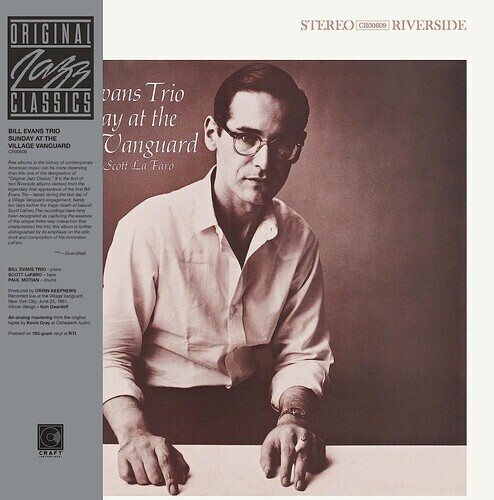 Bill Evans Trio Featuring Scott La Faro – Sunday At The Village Vanguard LP