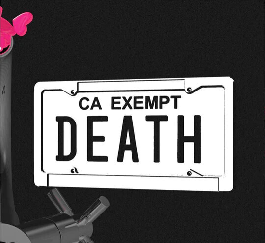 Death Grips – Government Plates LP clear