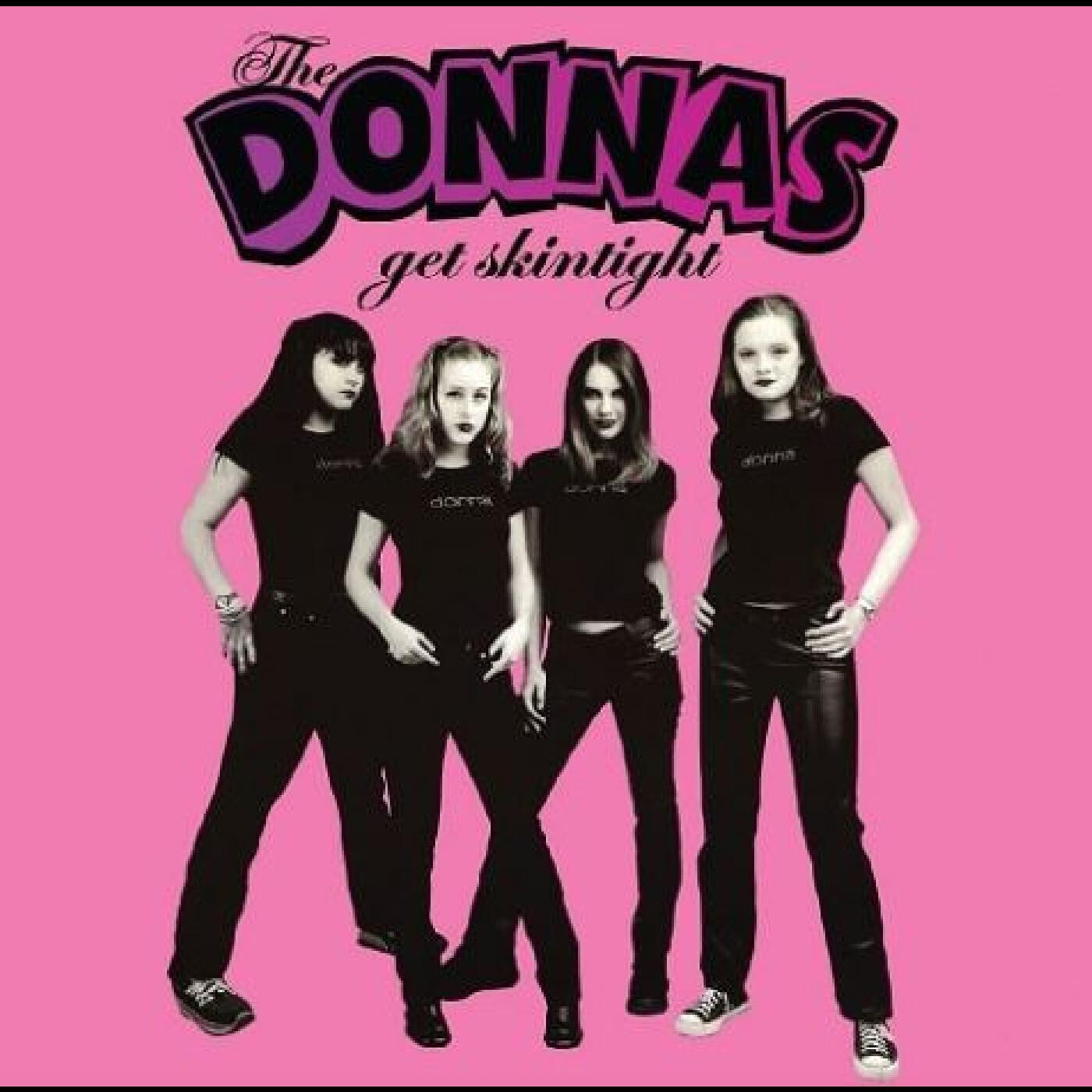 Donnas – Get Skintight LP purple with pink swirl