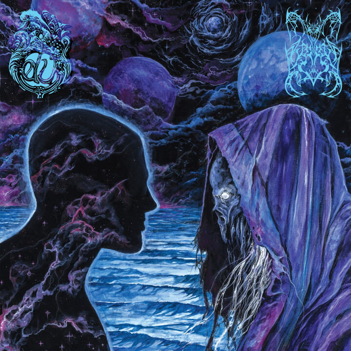 Dream Unending &amp; Worm  – Starpath LP hot pink / royal blue