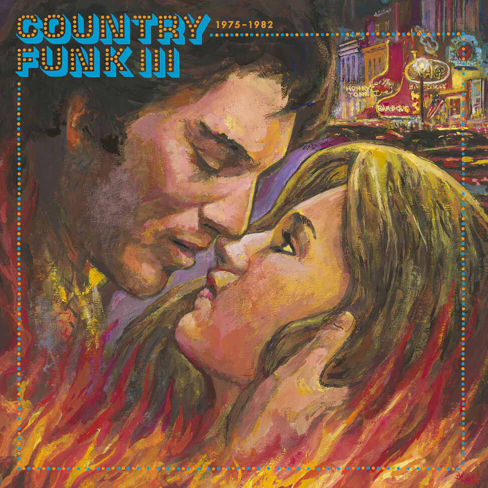 Various – Country Funk III 1975-1982 LP orange / blue