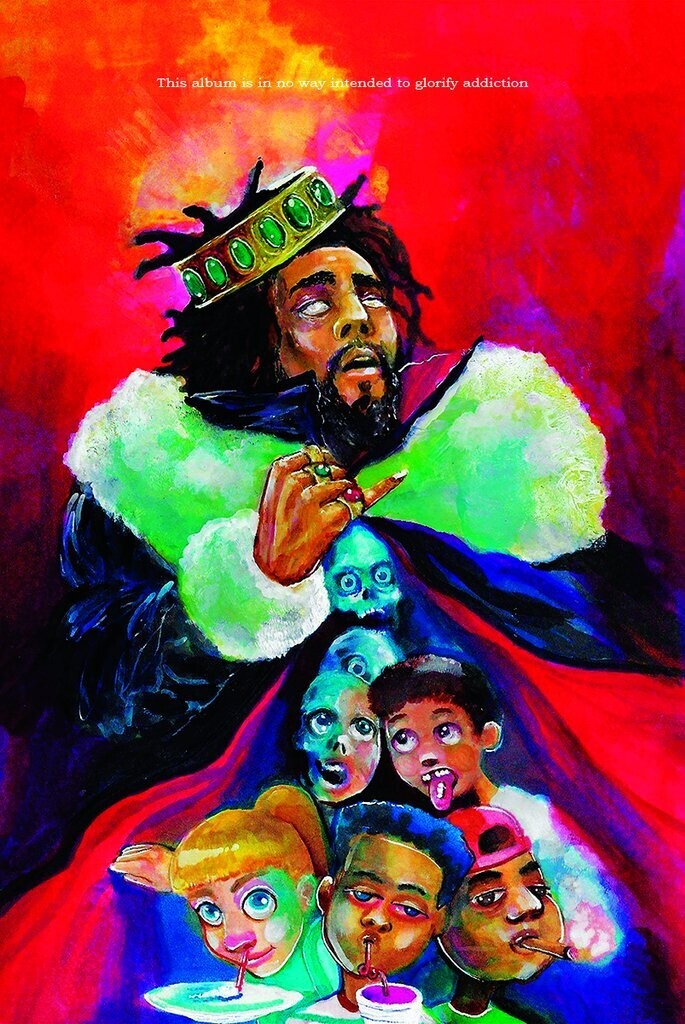 J. Cole - KOD poster