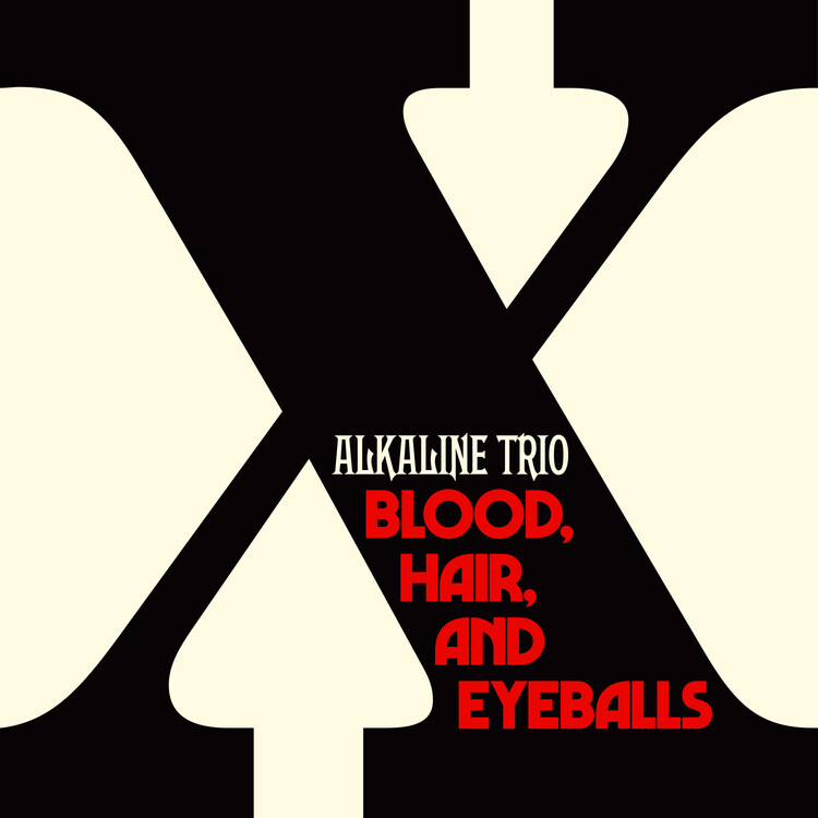 Alkaline Trio – Blood, Hair, And Eyeballs LP black &amp; bonetie vinyl