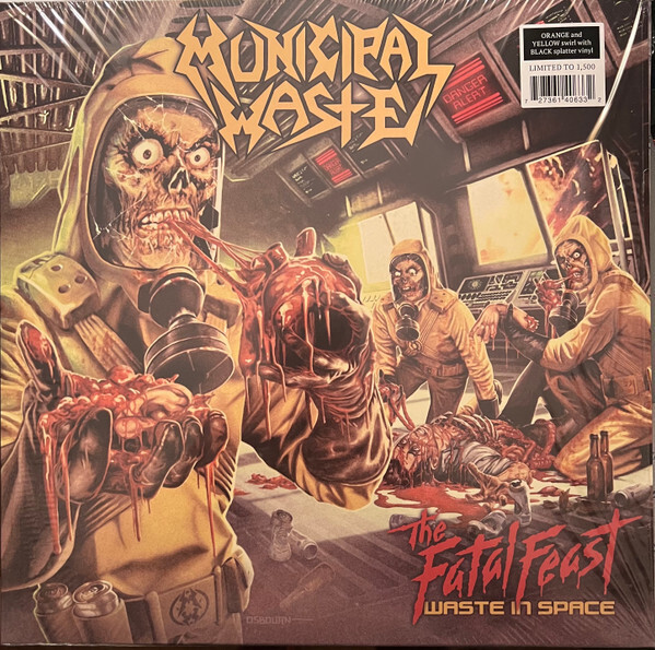 Municipal Waste – The Fatal Feast (Waste In Space) LP orange / yellow