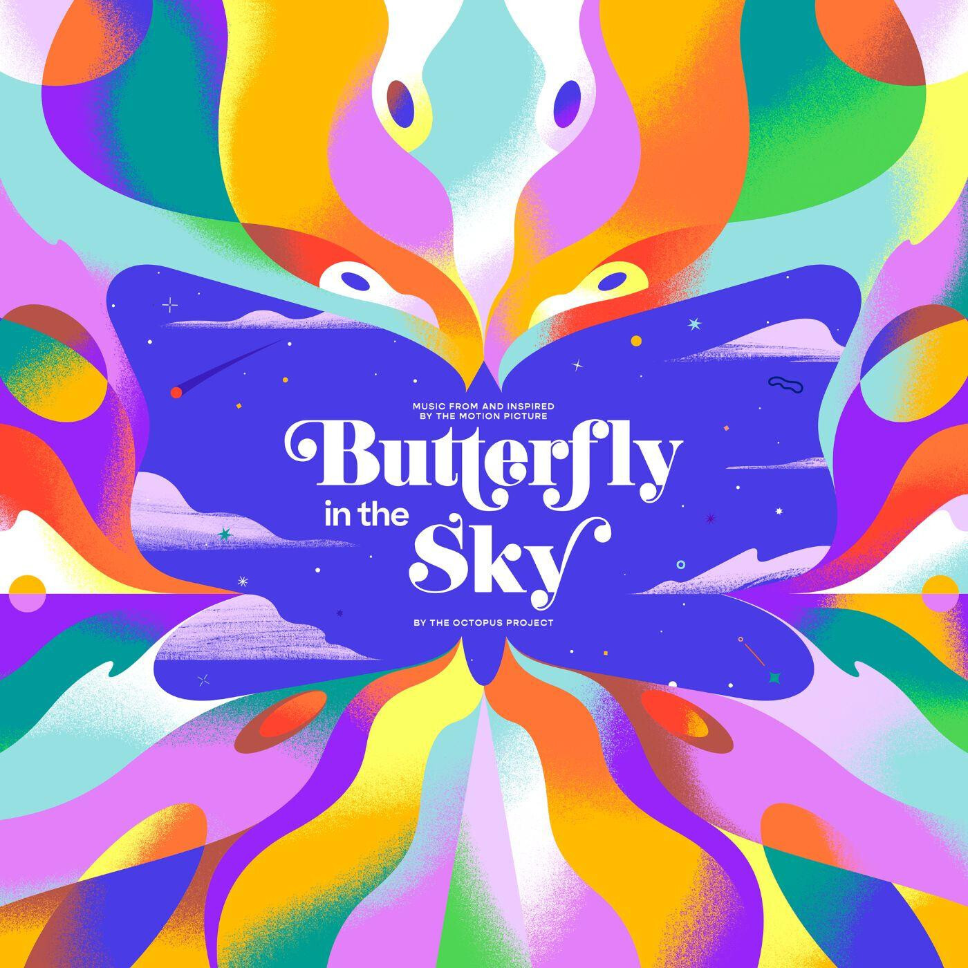 Octopus Project – Music From And Inspired By The Motion Picture Butterfly In The Sky LP rainbow splatter