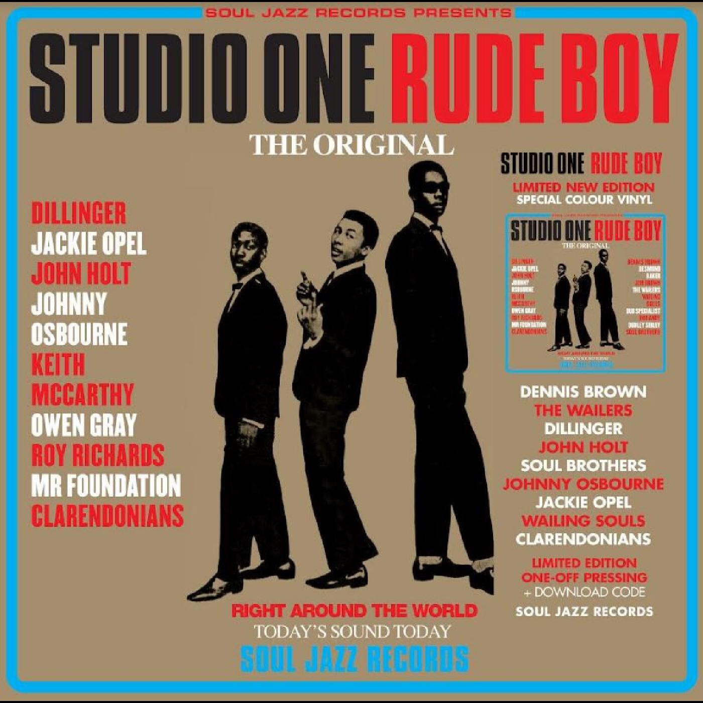 Various – Studio One Rude Boy LP red / cyan