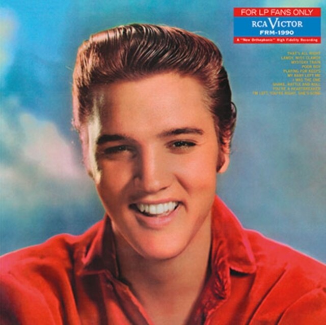 Elvis Presley – For LP Fans Only LP translucent blue vinyl