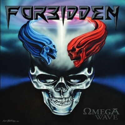 Forbidden -- Omega Wave LP red / blue splatter