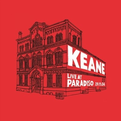 Keane	-- Live At Paridiso 29.11.04 LP Red & White