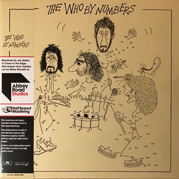Who – The Who By Numbers LP half-speed master
