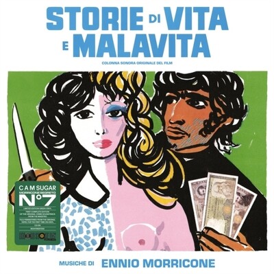 Ennio Morricone -- Storie di Vita e Malavita (Colonna Sonora Originale Del Film) LP Green