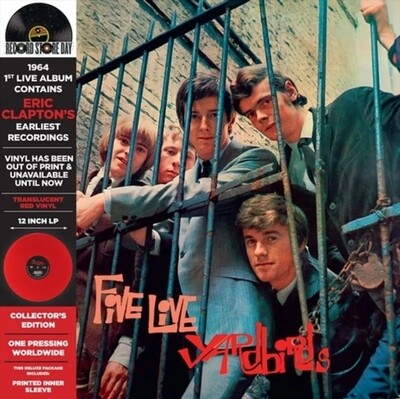 Yardbirds -- Five Live Yardbirds LP red