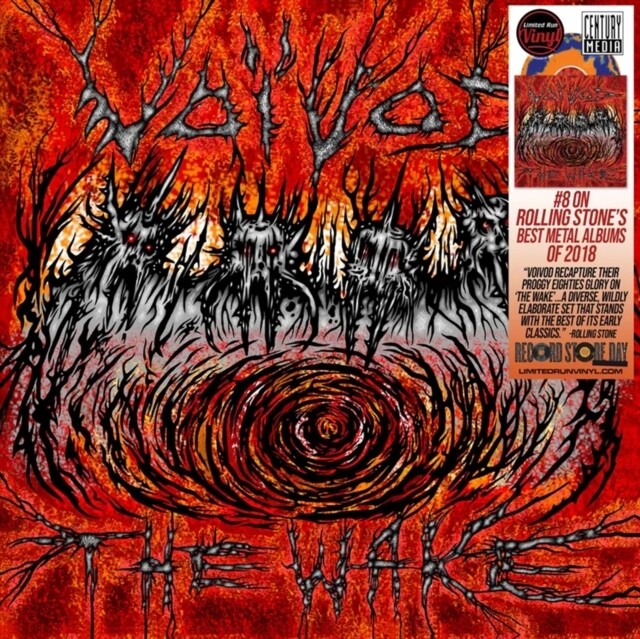 Voivod -- The Wake LP Yellow &amp; Blue