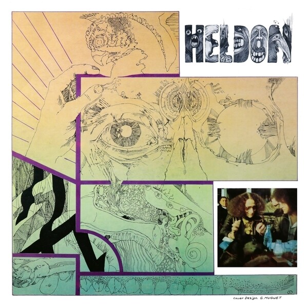 Heldon – Electronique Guerilla LP blue