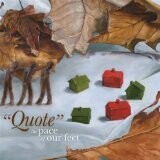 Quote -- The Pace of Our Feet CD with book, used g+ / g+