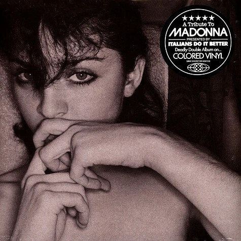 Various –-A Tribute To Madonna Presented by Italians Do It Better LP blue