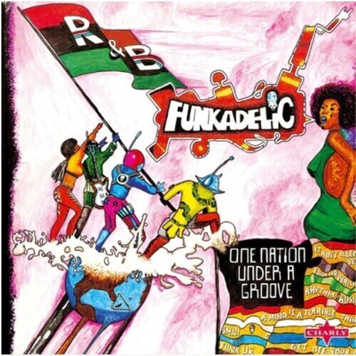 Funkadelic -- One Nation Under A Groove LP deluxe edtion red translucent, green translucent vinyl