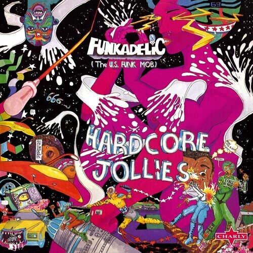 Funkadelic – Hardcore Jollies LP  translucent pink