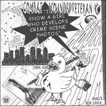 Combatwoundedveteran – I Know A Girl Who Develops Crime Scene Photos LP brown