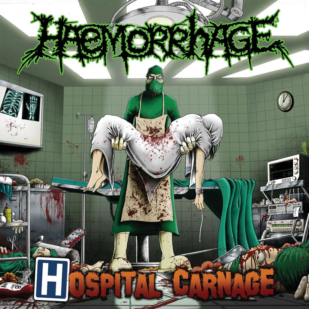 Haemorrhage – Hospital Carnage LP splatter
