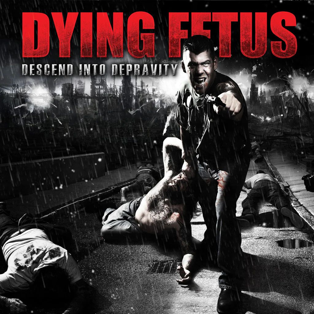 Dying Fetus ‎– Descend Into Depravity LP red