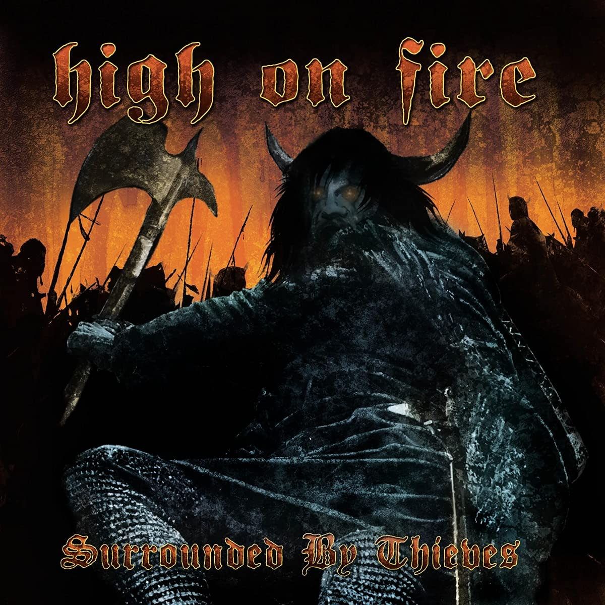 High On Fire ‎– Surrounded By Thieves LP blue