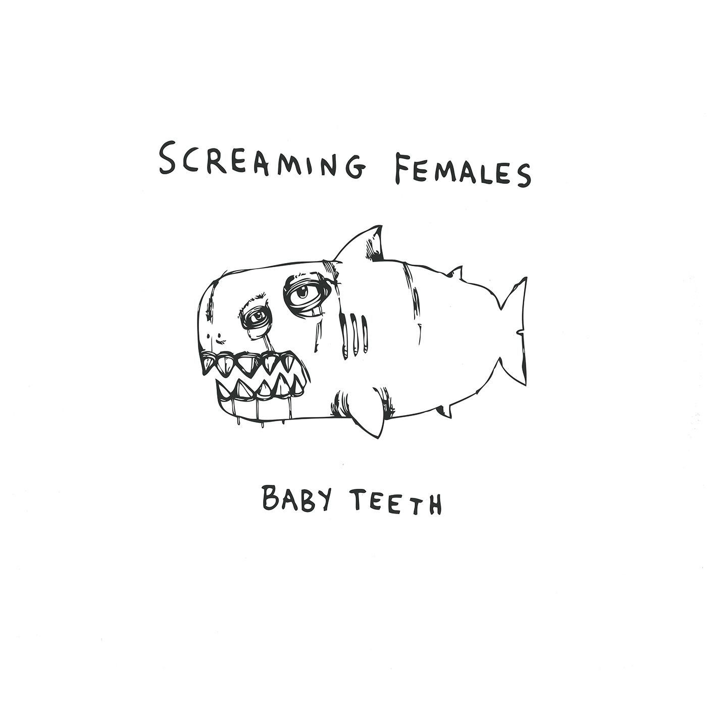 Screaming Females -- Baby Teeth LP blue vinyl
