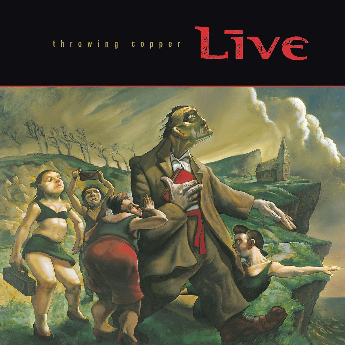 Live – Throwing Copper CD used vg / vg