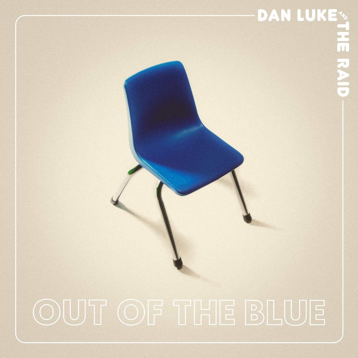 Dan Luke &amp; The Raid – Out Of The Blue CD used vg / vg