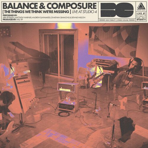 Balance And Composure – The Things We Think We're Missing - Live At Studio 4 LP pink, purple, cream
