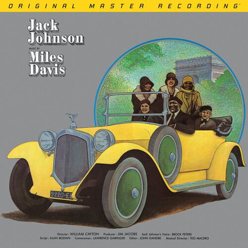 Miles Davis – Jack Johnson (Original Soundtrack Recording) LP moblie fidelity