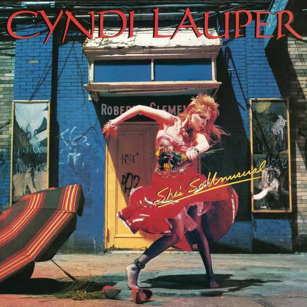 Cyndi Lauper – She&#39;s So Unusual LP blue