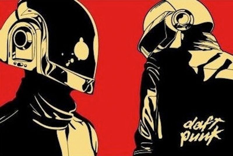 Daft Punk - horizontal poster