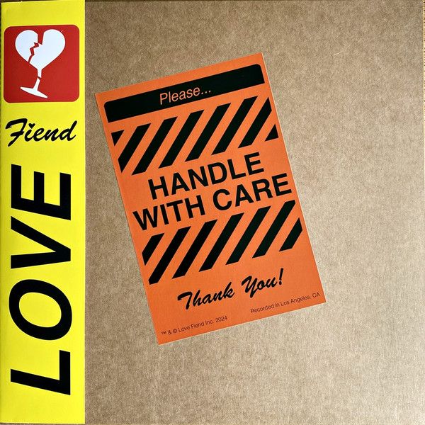 Love Fiend – Handle With Care LP green / yellow