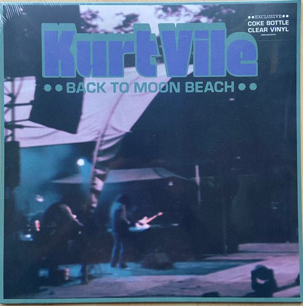 Kurt Vile – Back To Moon Beach EP 12&quot; coke bottle clear