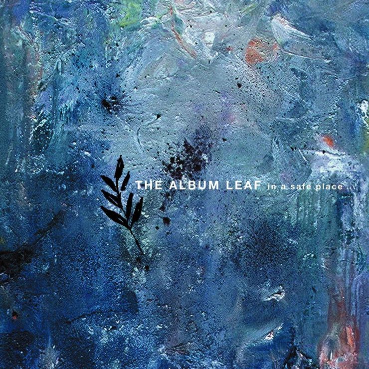 Album Leaf – In A Safe Place LP blue / black / white swirl