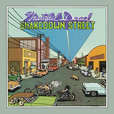Grateful Dead – Shakedown Street LP blue