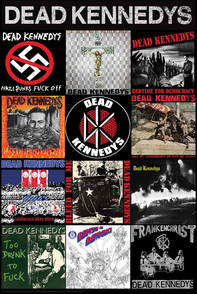 Dead Kennedys - Collage poster