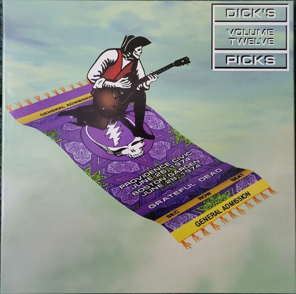 Grateful Dead – Dick&#39;s Picks Volume Twelve: Providence Civic - June 26, 1974; Boston Garden - June 28, 1974 LP box set