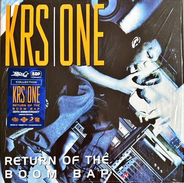 KRS-One – Return Of The Boom Bap LP blue / orange