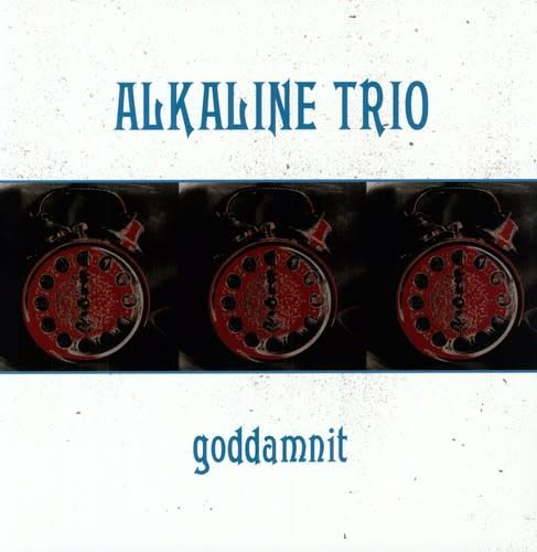 Alkaline Trio ‎– Goddamnit LP half &amp; half random