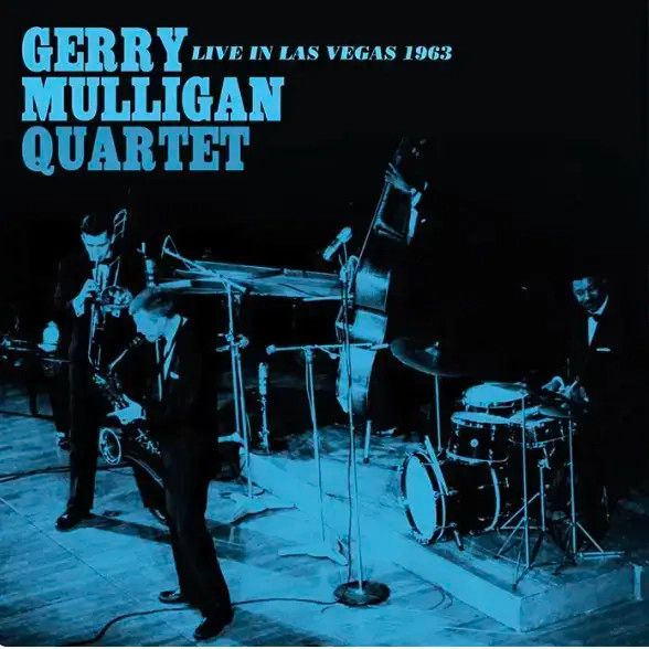 Gerry Mulligan Quartet -- Live in Las Vegas 1963 LP blue