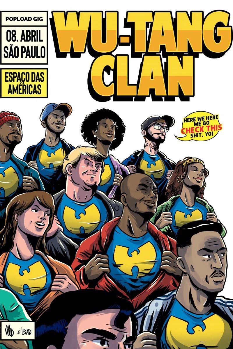 Wu Tang Clan -- Superheroes poster