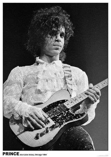 Prince - Detroit 1984 poster