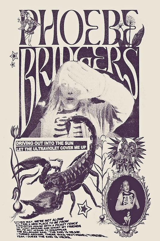 Phoebe Bridgers - Into The Sun poster